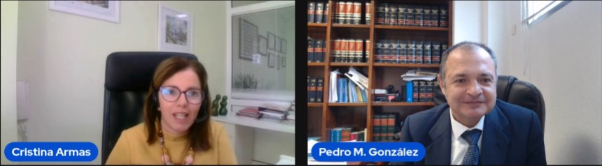 Cristina Armas y Pedro Manuel González